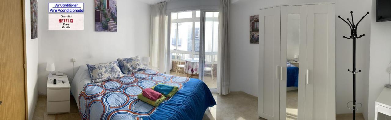 Malaga Centro Habitaciones Privada En Apartamento Compartidos Luaran gambar