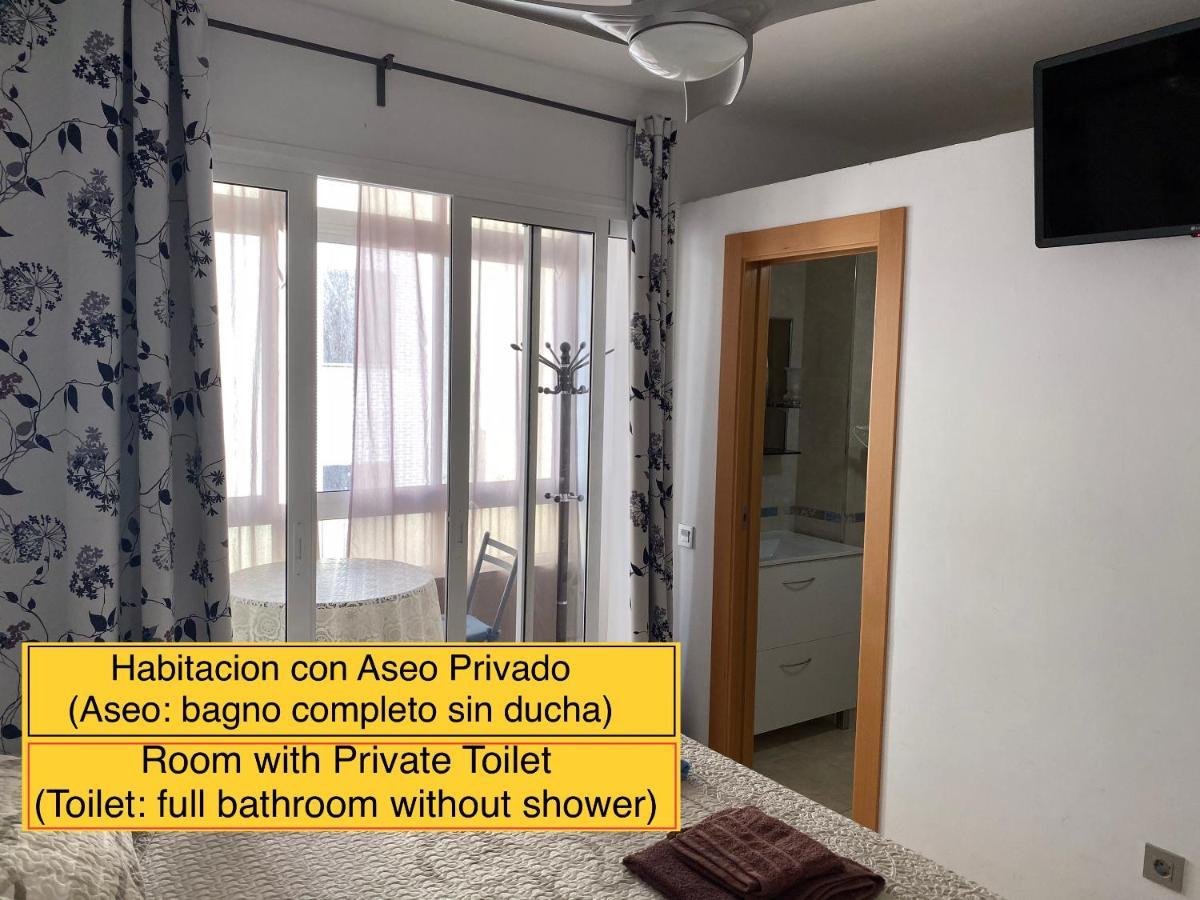 Malaga Centro Habitaciones Privada En Apartamento Compartidos Luaran gambar